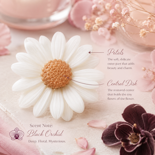 Daisy bloom wax melt