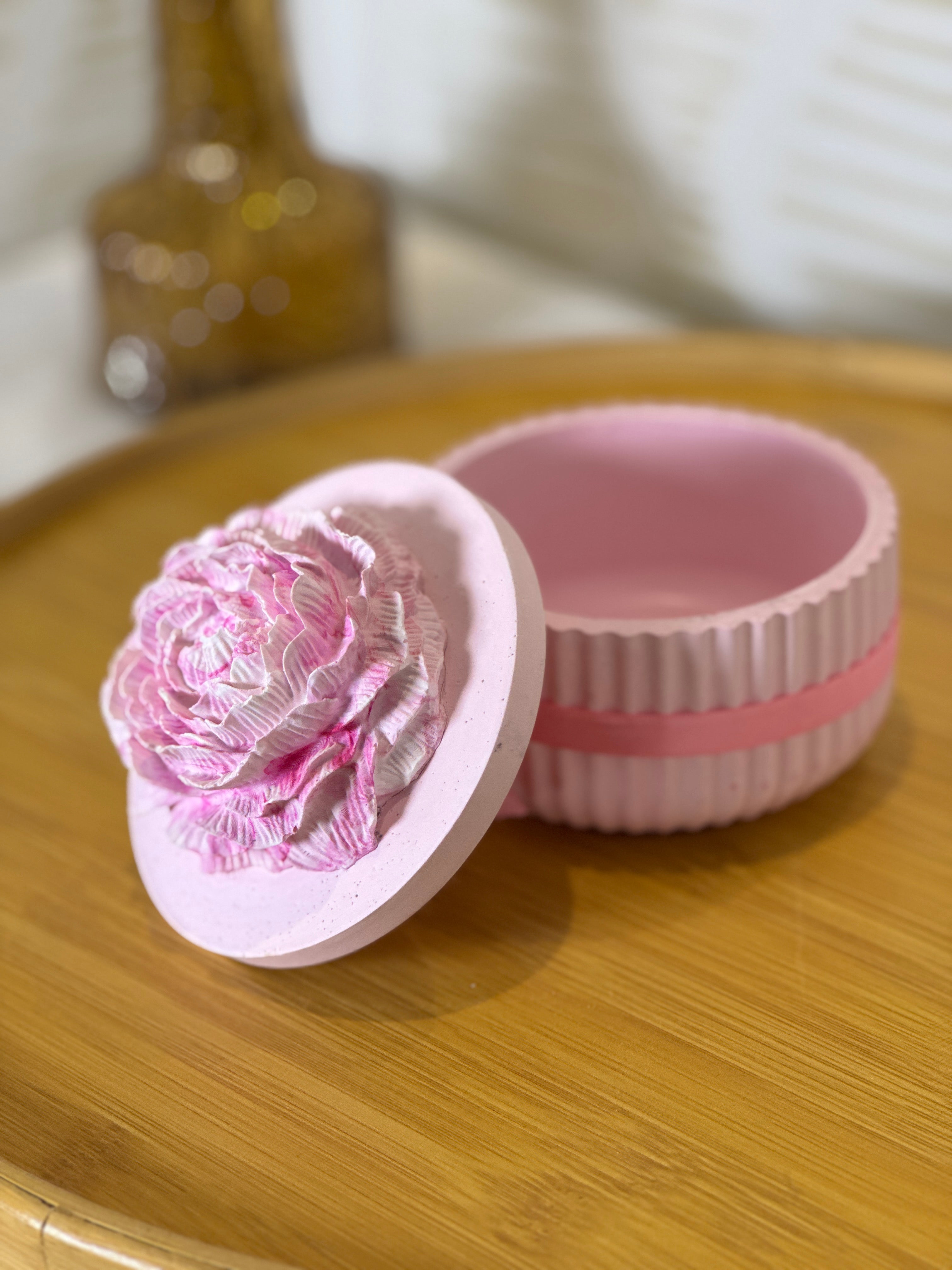 Peony Keepsake Box